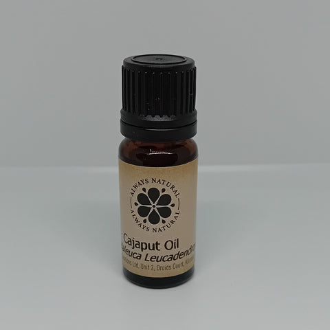Cajaput Essential Oil in Amber Glass Bottle by Always Natural