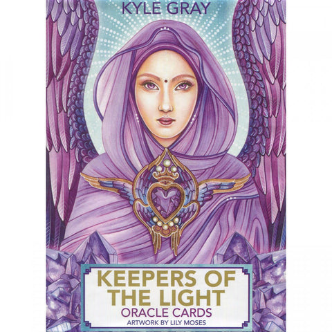 Keepers of the Light Oracle Cards by Kyle Gray, featuring spiritual guidance and wisdom through beautifully illustrated artwork by Lily Moses.