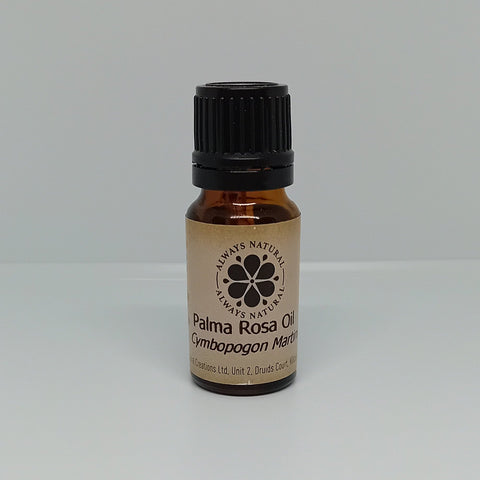 Palma Rosa Essential Oil in Amber Glass Bottle by Always Natural