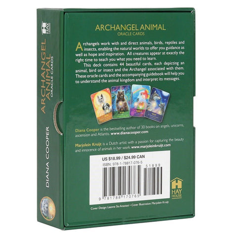 Archangel Animal Oracle Card Deck by Diana Cooper