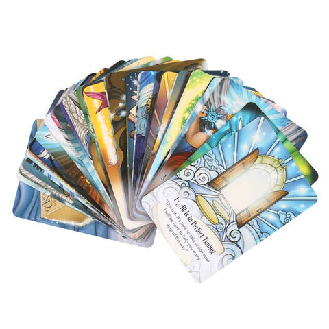 The Archangel Michael Sword of Light Oracle Card Deck by Radleigh Valentine