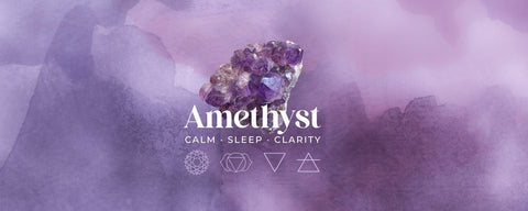 Amethyst crystal — calm, sleep and clarity | Fragrant Heaven Ireland