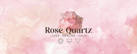 Rose quartz crystal - love, healing and calm - Fragrant Heaven Ireland
