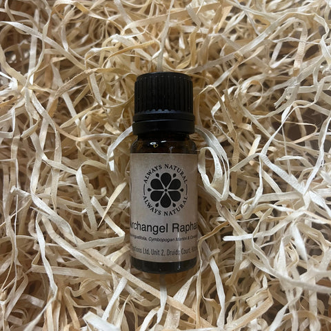 Archangel Raphael Oil in Amber Glass Bottle by Always Natural