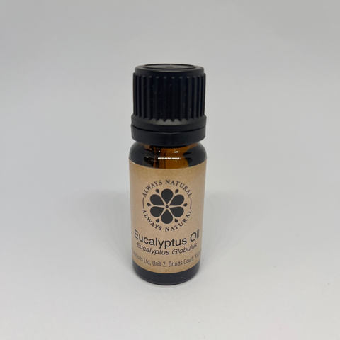 Eucalyptus Essential Oil in Amber Glass Bottle by Always Natural
