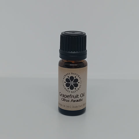 Grapefruit Essential Oil in Amber Glass Bottle by Always Natural