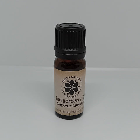 Juniperberry Essential Oil in Amber Glass Bottle by Always Natural