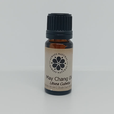 May Chang Essential Oil in Amber Glass Bottle by Always Natural