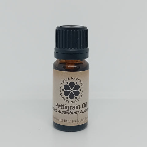 Petitgrain Essential Oil in Amber Glass Bottle by Always Natural