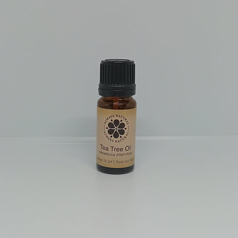 Essential Tea Tree Oil in Amber Glass Bottle by Alyways Natural