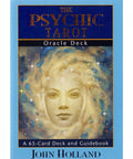 The Psychic Tarot Oracle Deck by John Holland featuring a 65-card deck and guidebook designed for intuitive and psychic guidance.