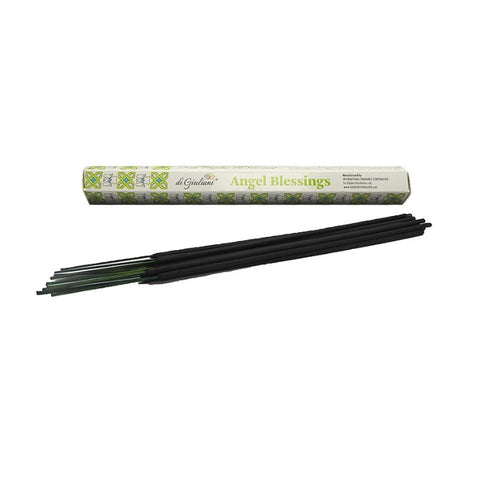 Angel Blessings Incense Sticks — soothing Di Giuliani incense infused with musk and fougere for peace and divine protection.