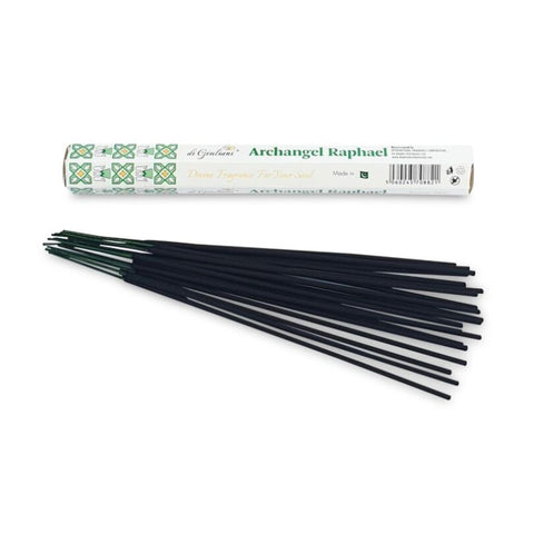 Archangel Raphael Incense Sticks — handcrafted Di Giuliani incense for divine healing, renewal, and harmony.