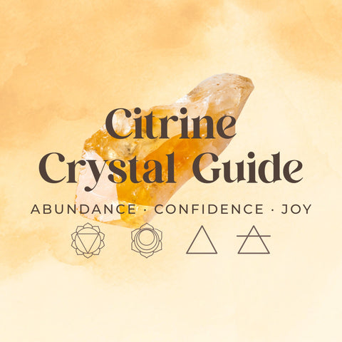 Citrine crystal guide — meaning, healing properties and how to use citrine — Fragrant Heaven