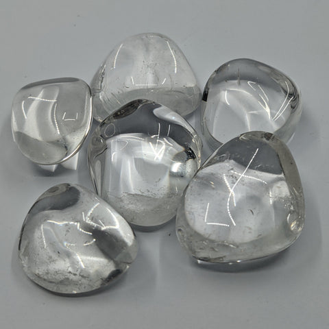 Clear quartz tumbled stone the master healer — healing crystals Ireland, Fragrant Heaven