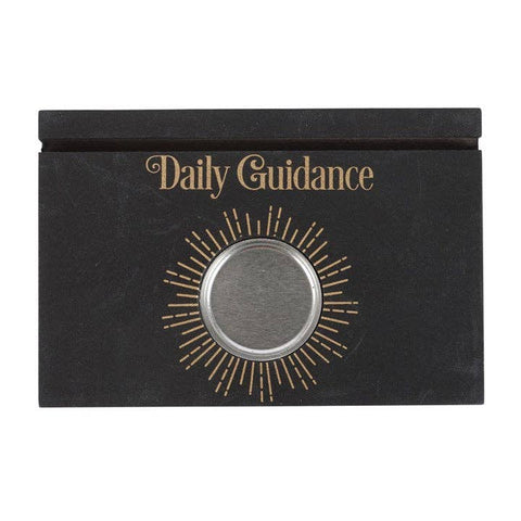 Black Daily Guidance Tarot Card Stand and Tealight Holder