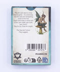 Back of Fae Realm Oracle Playing Cards box showing deck details and fairy illustration
