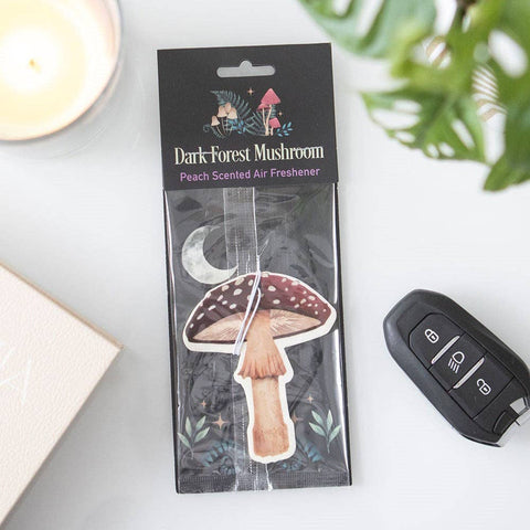 Forest Mushroom Peach Scented Air Freshener Packaging