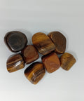 Gold tiger's eye tumbled stone for confidence and courage — healing crystals Ireland, Fragrant Heaven