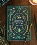 Green Witch A5 Notebook on Desk