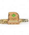 Large herbal smudge torch used for energy cleansing rituals