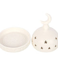 Moon Mosque Incense and Tealight Holder Open View