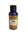 Satya palo santo fragrance oil 25ml glass bottle on white background — Fragrant Heaven Ireland