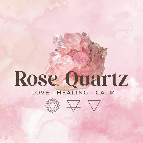 Rose quartz crystals Ireland — tumbled stones, points, towers and bracelets — Fragrant Heaven