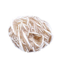 Natural selenite desert rose 25g showing petal-like gypsum layers on white background — Fragrant Heaven