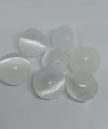 Selenite tumbled stone for cleansing and peaceful energy — healing crystals Ireland, Fragrant Heaven