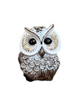Small Resin Owl Figurine Decorative Statue