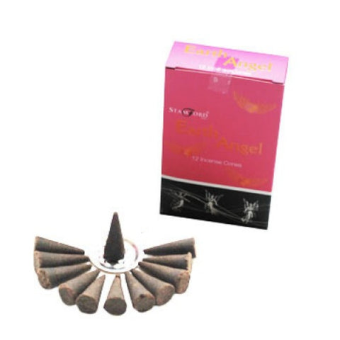 Stamford Earth Angel Incense Cones with Holder