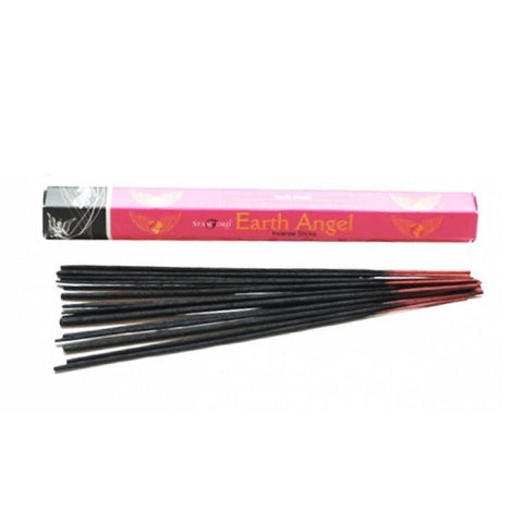 Stamford Earth Angel Incense Sticks — grounding fragrance for balance, calm, and connection to nature.