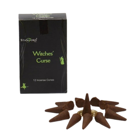 Stamford Witches' Curse Incense Cones with Holder