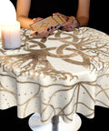 Tree of Life tarot reading cloth used for tarot and oracle card readings