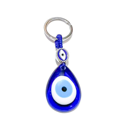Turkish Evil Eye Keyring Protection Charm